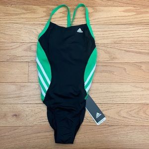 Adidas women’s Solid Infinitex Performance Swimsuit Size 26 New